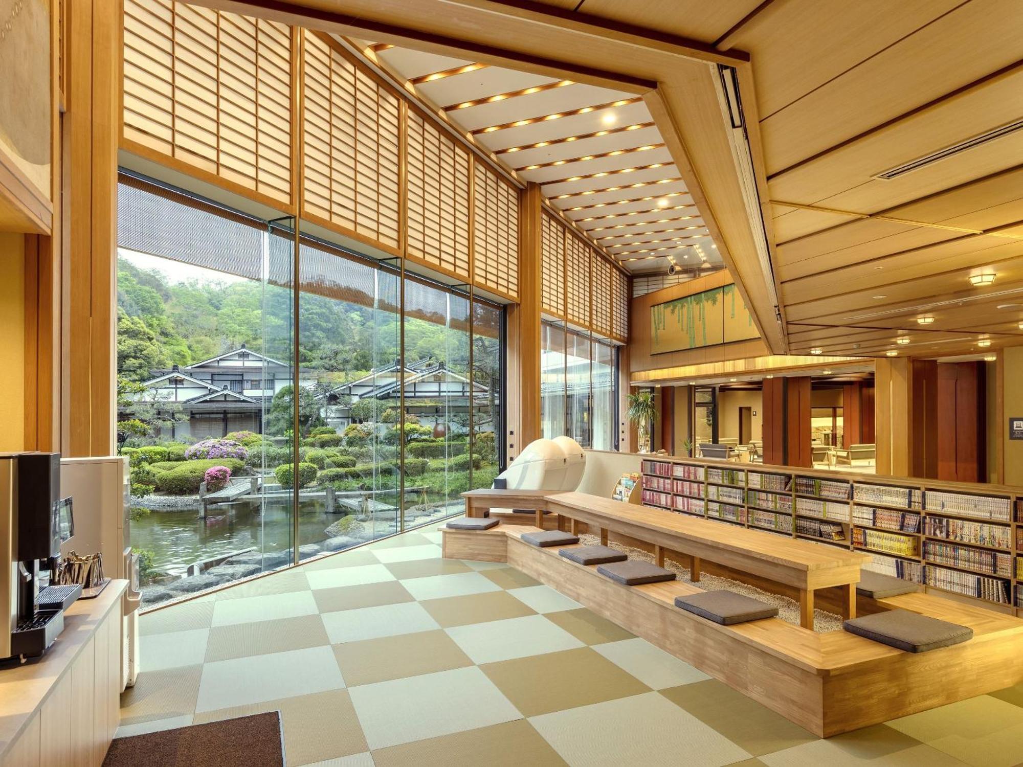 Ooedo Onsen Monogatari Premium Saiki Bekkan Misasa Extérieur photo